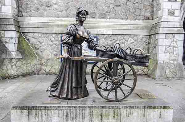 84 - Irlanda - Dublin - escultura de Molly Malone